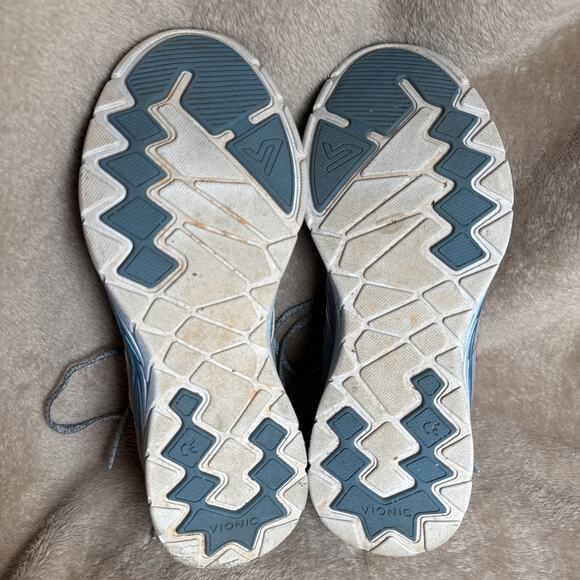 Vionic Women's‎ US 9 Miles Active Sneakers Grey Blue Lace Up Running Shoes EU 40 - Picture 7 of 8